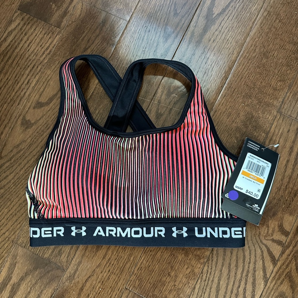 Under Armour Women’s Crossback Sports Bra Size SM